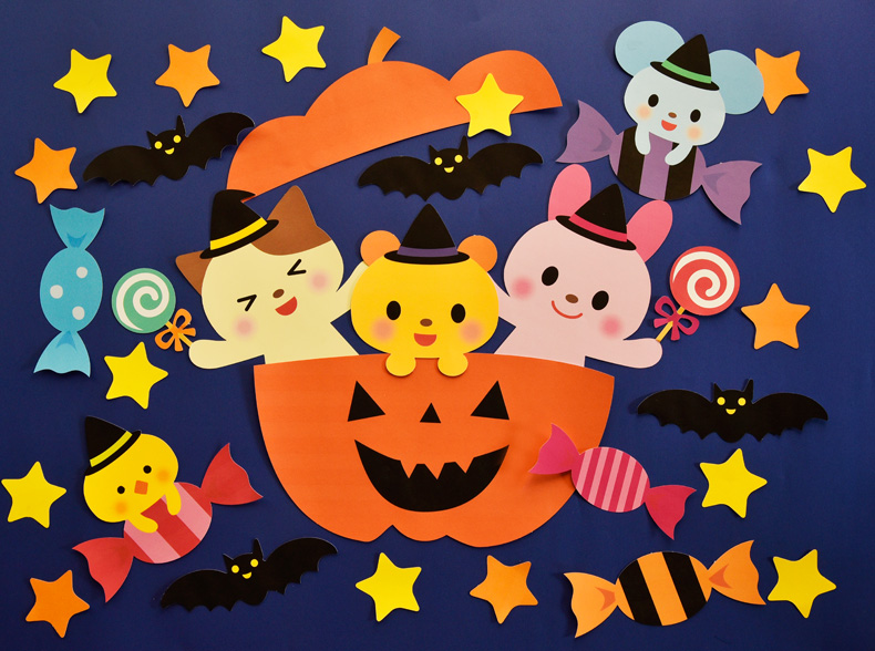 日本人気超絶の 10月ハロウィン 壁面飾り
